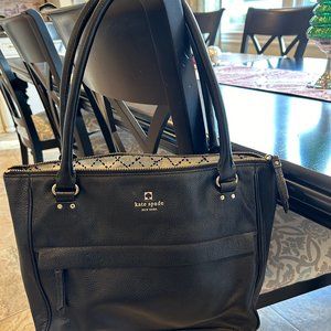 Kate Spade Black Leather Handbag
